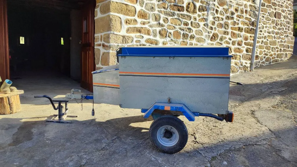 Remolque para perros