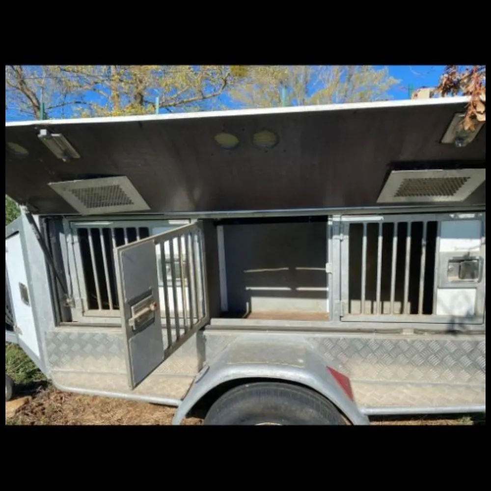 Remolque para perros