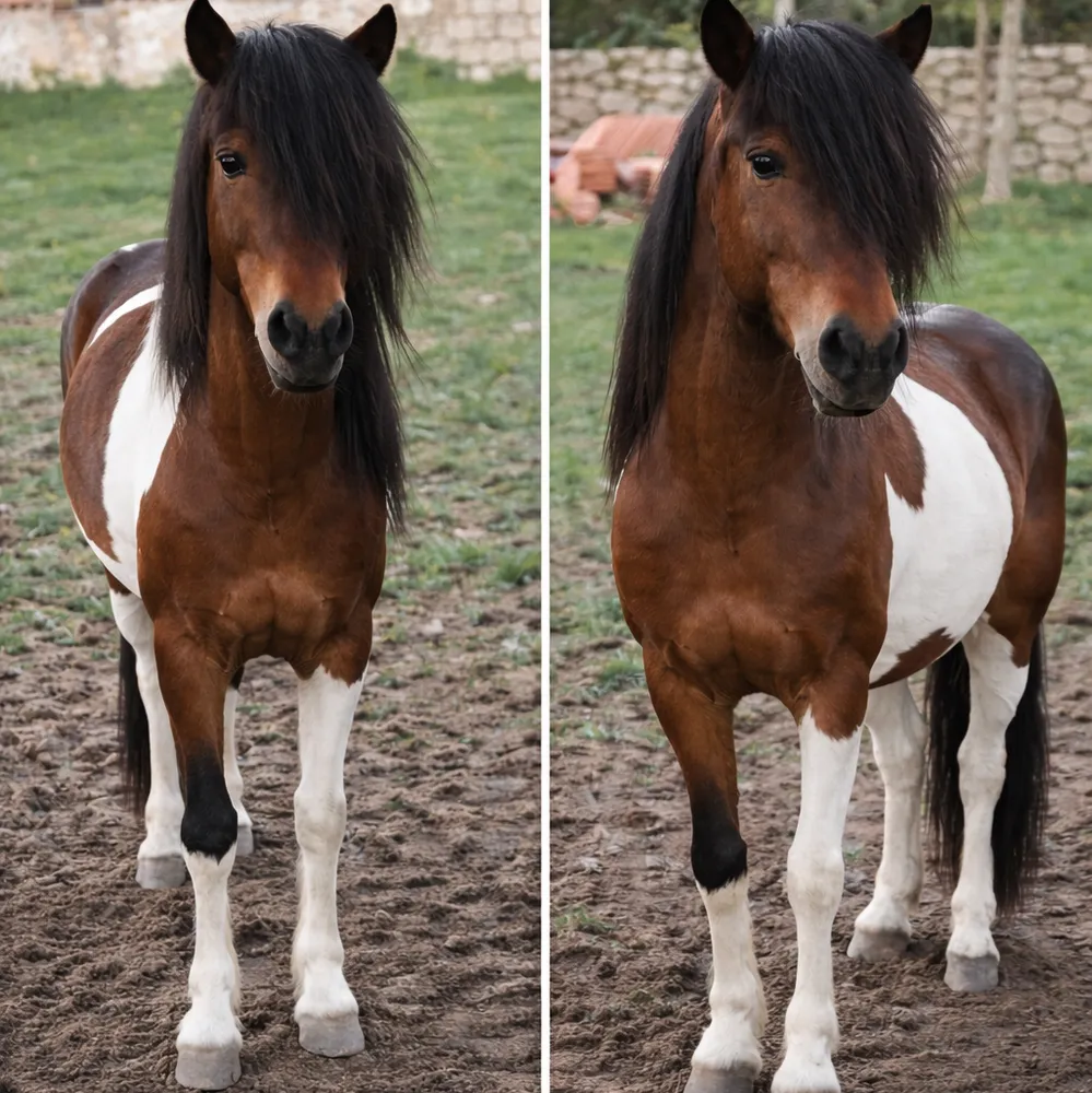 Pony B Pío Tricolor 